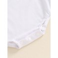 thumbnail image 7 of Suealasg Baby Boys Girls 1st Birthday Romper Short Sleeve Round Neck Plaid Number Print Bodysuit 6 12 18 Months Newborn Summer Clothes, 7 of 7
