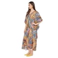 thumbnail image 3 of Oussum Women Plus Size Kaftan Dresses for Ladies Kimono Sleeve Caftan Long Maxi Kaftans Online, 3 of 6