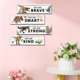 thumbnail image 4 of 4 decoraciones de pared inspiradas en dinosaurios de madera para niños, para dormitorios, guarderías y jardines de infancia., 4 of 8