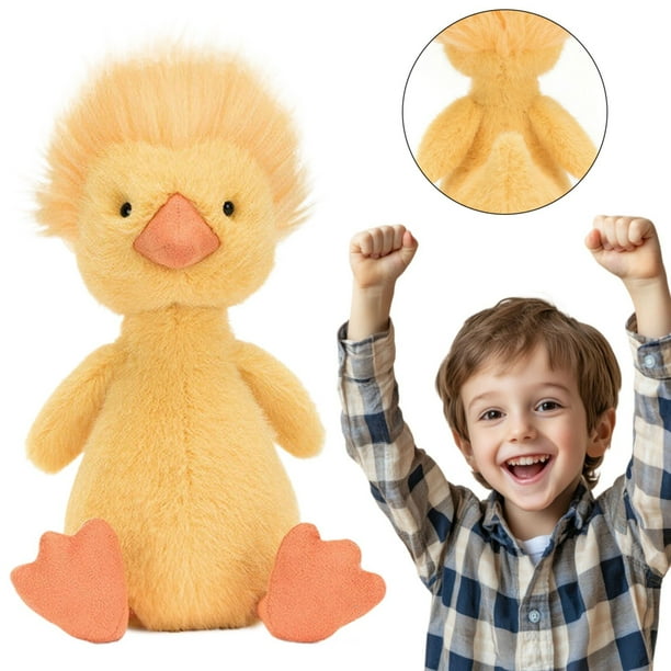 Jellycat Dorit Duckling - Tumblie Duck Stuffed Animal, Medium 9.84