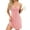 Pink, variant on Womens Sleeveless Nightgown O Neck Sleeveless Sleep Dress Spaghetti Strap Racerback Pajama Dress Women's Cami Chemise Nightdress, S-XXL