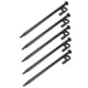 thumbnail image 5 of Estacas para carpas resistentes de 20 cm, paquete de 5, de metal resistente a la corrosión para una fácil penetración en el suelo, perfectas para acampar al aire libre, 5 of 8