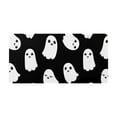 thumbnail image 2 of Halloween Cute Ghost Mouse Pad Cartoon Funny Extended Desk Pad Non-Slip Rubber Base Stitched Edge Mousepad for Desk Gaming Laptop Desktop Black, 2 of 6