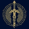 thumbnail image 2 of Mens Nintendo The Legend of Zelda: Tears of the Kingdom Master Sword Icon Long Sleeve Shirt, 2 of 4