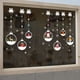 thumbnail image 5 of Adornos navideños pegatinas tapices colgantes pegatinas de ventana, 5 of 5