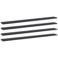 thumbnail image 1 of vidaXL Bookshelf Boards 4 pcs Grey 100x10x1.5 cm Engineered Wood, 1 of 4