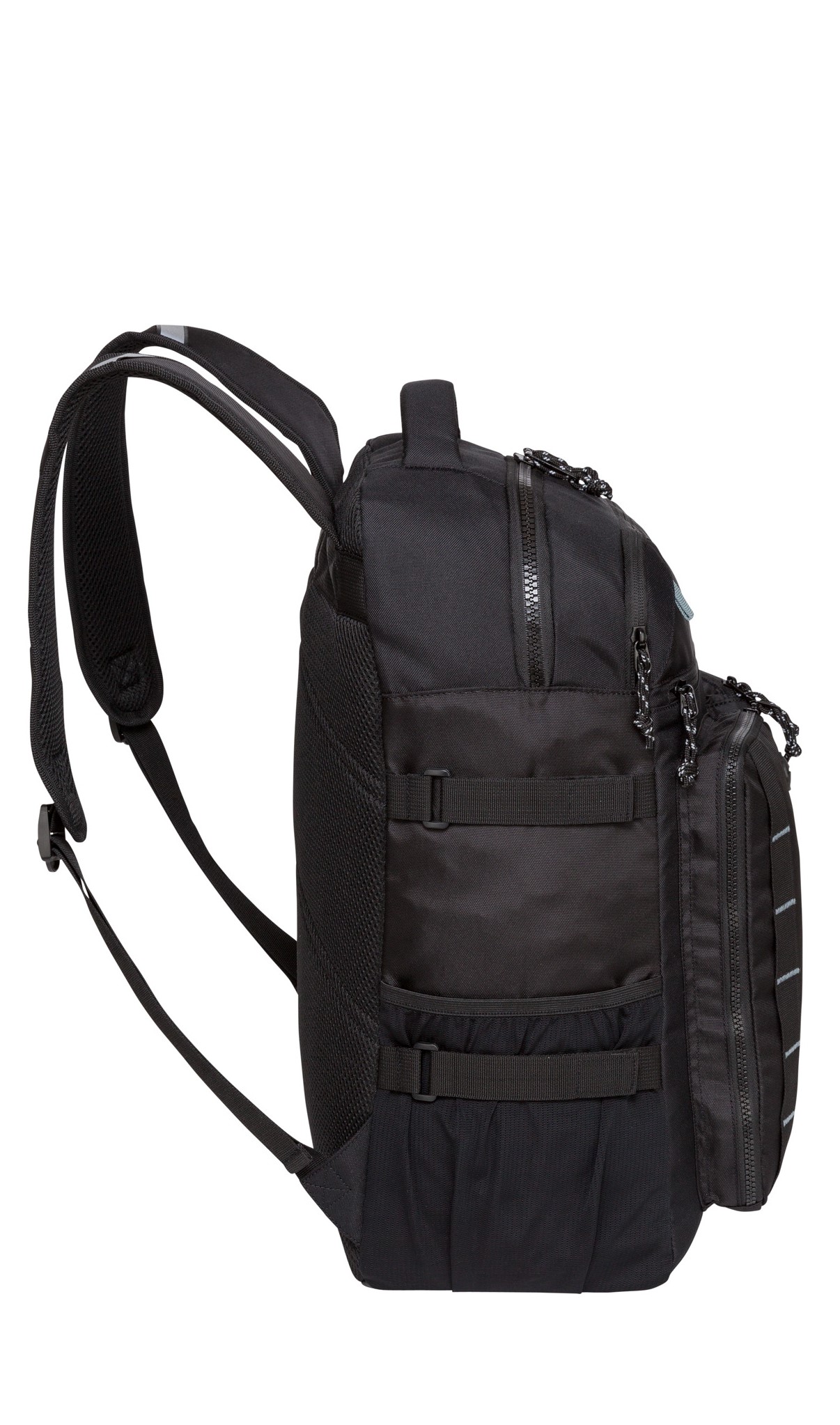 SwissTech Lucerne 34.4 L School Backpack Laptop Tablet Sleeve, Black, Unisex, Adult, Teen, Polyester - image 4 of 9