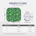 thumbnail image 3 of Haiem Leopard Print Car Windshield Sun Shade (2 Pieces) Foldable Windshield Sun Shade Car Accessories for Truck SUV Pickup-Small, 3 of 7