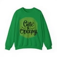 thumbnail image 4 of Cute  Creepy Unisex Heavy Blend Cotton Crewneck Sweatshirt, 4 of 11