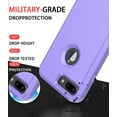 thumbnail image 2 of Diverbox for iPhone 8 Plus Case iPhone 7 Plus Case [Shockproof] [Dropproof] [Dust-Proof],Heavy Duty Protection Phone Case Cover for Apple iPhone 8 Plus & 7 Plus (Purple), 2 of 7