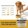 thumbnail image 6 of Lion’s Mane for Dogs & Cats - Cognitive & Brain Support Supplement - Supports Memory, Focus & Nervous System Health - Organic Mushroom Powder - 200 Servings, 6 of 7