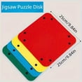 thumbnail image 2 of 6 Colors Jigsaw Puzzle Disk Set, Can Hold 1000pcs Puzzles, Portable Multifunctional Pad Storage, Partition Tray for Gifts Jigsaw Puzzles Storage Trays Sets, 2 of 5