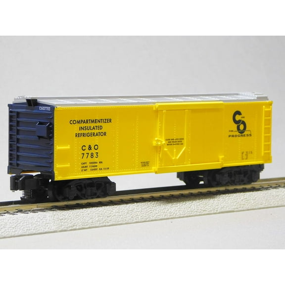 LIONEL AMERICAN FLYER C&O CHESAPEAKE & OHIO INSULATED BOXCAR #7783 S GAUGE