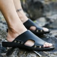 thumbnail image 1 of DPTALR men's Trend Color Flip-Flops Personalized Non-Slip Beach Shoes, 1 of 7
