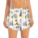 thumbnail image 2 of Balery New York Pantalones cortos deportivos para mujer con forro y dos bolsillos, elásticos, para entrenamiento, gimnasio, yoga-Small, 2 of 7