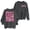 Dark Gray, variant on LILIYA In My Girl Mom Sweatshirt for Women Crewneck Funny Mama Letter Graphic Hoodie Top Cool Mom Shirts Casual Long Sleeve Pullover Tops