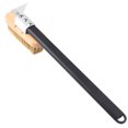 thumbnail image 3 of Pizza Oven Brush with Scraper Brass Bristles Pizza Stone Brush Adjustable, 3 of 11