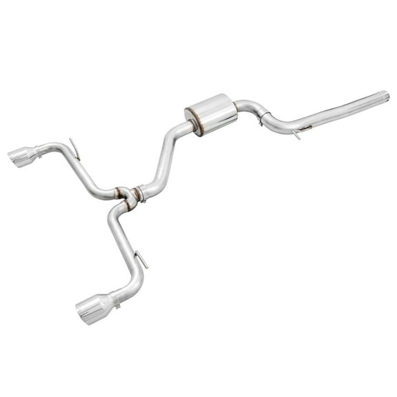 AWE Tuning Volkswagen MK7.5 GTI Track Edition Exhaust with Chrome Silver Tips