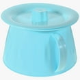 thumbnail image 4 of MOVTOTOP 1Pack Pink Bedpan Simple Design Smooth Edges Compact Size 9.43X8.80X5.70in for Children, 4 of 7