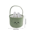thumbnail image 3 of ToyKingdee Easter Bunny Themed Tote Basket for Egg Hunts, Kids' Gift Storage and Spring Party Decor, 3 of 6