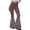 Red, variant on Womens Comfy Bootcut Leggings Casual High Waisted Long Yoga Pants Spring Fall Stretchy Bell Bottom Flare Leggings L