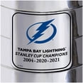 thumbnail image 3 of Tampa Bay Lightning 3-Time Stanley Cup Champions 25'' Replica Team Trophy, 3 of 3