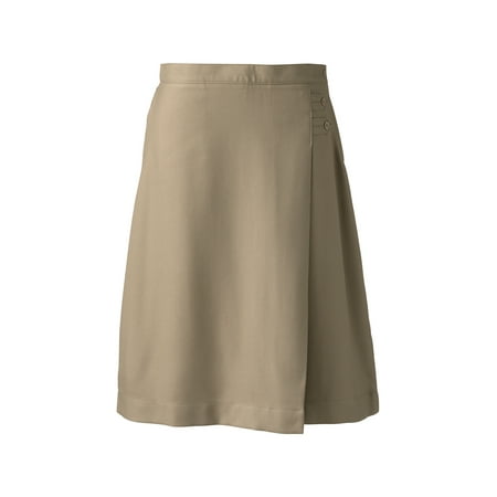 UPC 194572855998 product image for Lands  End School Uniform Women s Plus Solid A-line Skirt Below the Knee | upcitemdb.com