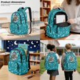 thumbnail image 3 of Xoenoiee Turtle Jellyfish Fish Print 3 PCS Kids Backpack Elementary Preschool School Bag with Lunch Box Pencil Case Set for Boys Girls Lightweight Bookbag Large Capacity Travel Daypack Rucksack, 3 of 6