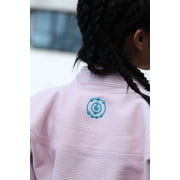 FLUORY Adult All Around Brazilian Jiu Jitsu BJJ Gi no Belt Text Embroidery WUHUI
