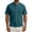 Green, variant on Waffle Knit Button Down Shirts for Men Casual Short Sleeve Collarless Tops Lightweight Summer Lounge Streetwear Clothes Green XL
