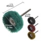 thumbnail image 4 of Estropajo abrasivo Eigraketly Rueda de pulido Herramienta de carpintería Gris Negro 80 Piezas, 4 of 6