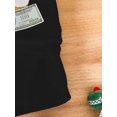 thumbnail image 4 of Camiseta informal de cuello redondo para hombre con estampado 3D de oso de dinero, 100 % algodón, ligeramente elástica, corte regular, manga corta. Para adultos, hombres, mujeres, adolescentes y jóven, 4 of 7