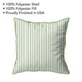 thumbnail image 3 of Better Homes & Gardens Striped Decorative Outdoor Throw Pillow, Off-White/Green, 3 of 8