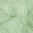 thumbnail image 4 of Exclusivo Mezcla Bed Quilt Set King Size for All Seasons, Stitched Pattern Quilted Bedspread/ Bedding Set/ Coverlet with 2 Pillowshams, Lightweight and Soft, Seafoam Green, 4 of 7