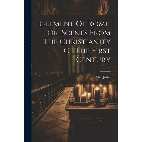 Clement Of Rome, Or, Scenes From The Christianity Of The First Century