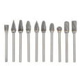 thumbnail image 5 of Mobutofu 10Pcs Deburring Tool for Woodworking Equipment Polishing Round Rotating Tools Silver, 5 of 8
