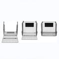 thumbnail image 3 of QualitChoice Stackable Wire Baskets For Pantry Flexible Shelf Dividers Large Capacity Drink Organizer For Pantry A layer, 3 of 6