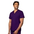 thumbnail image 1 of Adar Universal Unisex Scrubs - V-Neck Tunic Scrub Top, 1 of 7