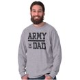 thumbnail image 5 of US Army Dad Military Soldier Pride Men's Long Sleeve Tee T Shirt Brisco Brands M, 5 of 6
