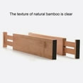 thumbnail image 5 of Adjustable Bamboo Drawer Dividers Expandable Organizer Household Bedroom Tools, 5 of 7