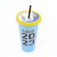 thumbnail image 5 of Way to Celebrate Graduation Gift Color Change Tumbler Light Blue to Dark Blue 2023 Plastic Material, 5 of 7