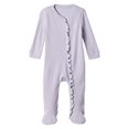 thumbnail image 1 of GAP Enterizo con Pies Unisex para Bebé con Cierre Bidireccional Morado 3-6 Meses, 1 of 2
