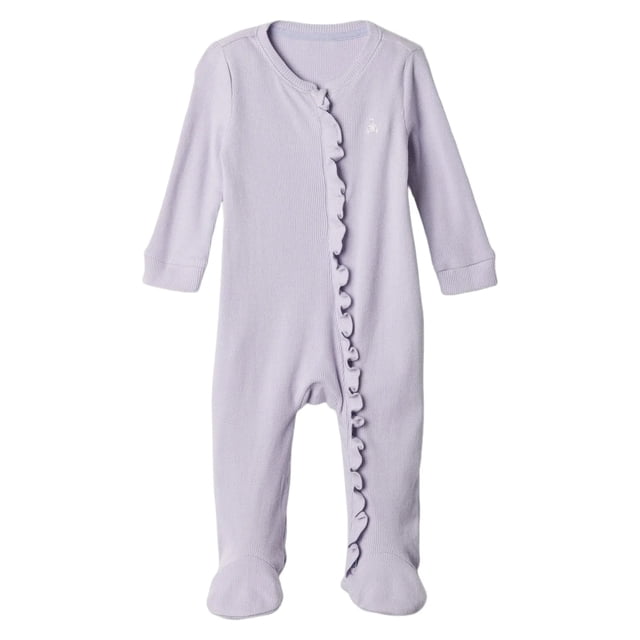 GAP Enterizo con Pies Unisex para Bebé con Cierre Bidireccional Morado 3-6 Meses