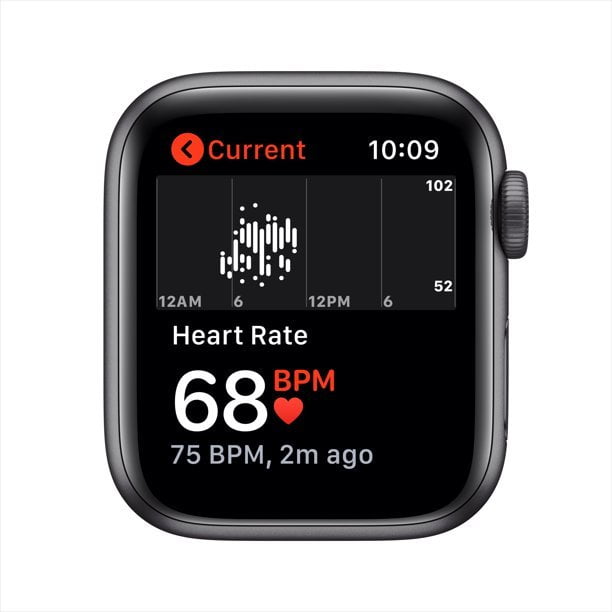 Apple Watch SE - 40mm - GPS - Space Gray Aluminum Case Black Sport Band  Grade A+ - Walmart.com