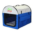thumbnail image 1 of Go Pet Club CK-32 Foldable Pet Crate - Blue, 1 of 1