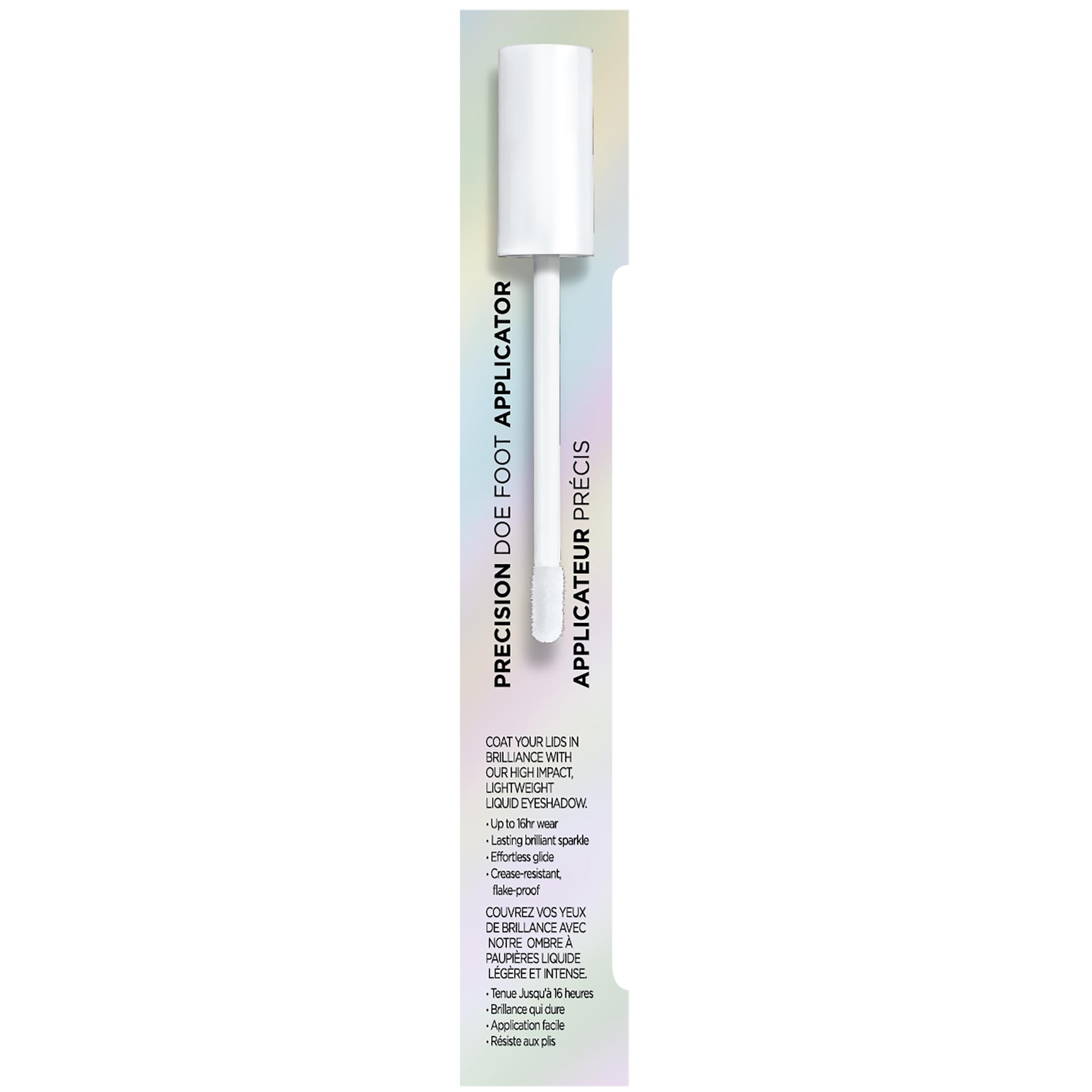 L'Oreal Paris Brilliant Eyes Shimmer Liquid Eye Shadow Makeup, Crystal Shine