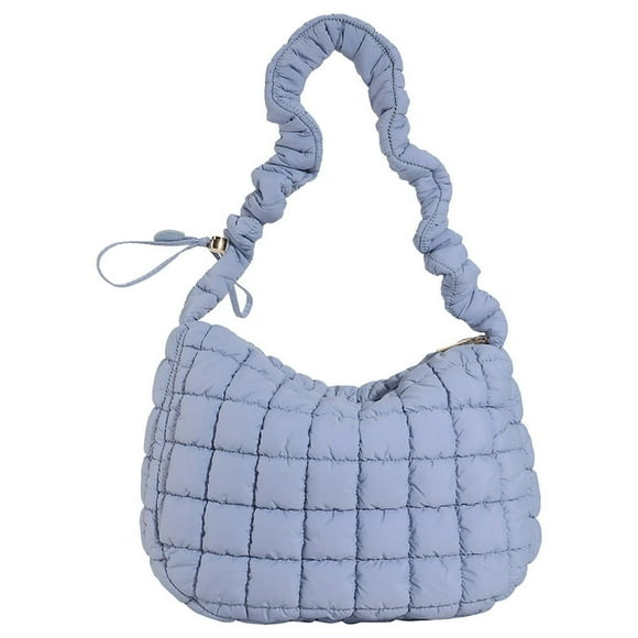 MesaSe Gilet Plissé à Bulles pour Femme, Sac sous l'Aisselle pour Bureau, Voyage, École (Rose)