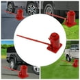 thumbnail image 3 of Miumaeov Hydraulic Stubby Low Profile Welded Bottle Jack 50 Ton Capacity Anti-Slip Top and Enlarged Base for Lifting Cars Trucks Heavy-Duty Machinery, 3 of 17