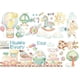 thumbnail image 5 of A set of animal wall stickers with hot air balloon, clouds, sun - wall decoration for children's room, baby room, living room, 5 of 5