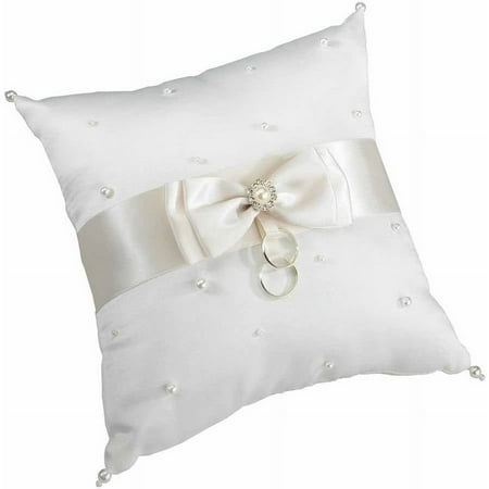 (Price/EA)Lillian Rose RP125 I Scattered Pearl Pillow - Ivory